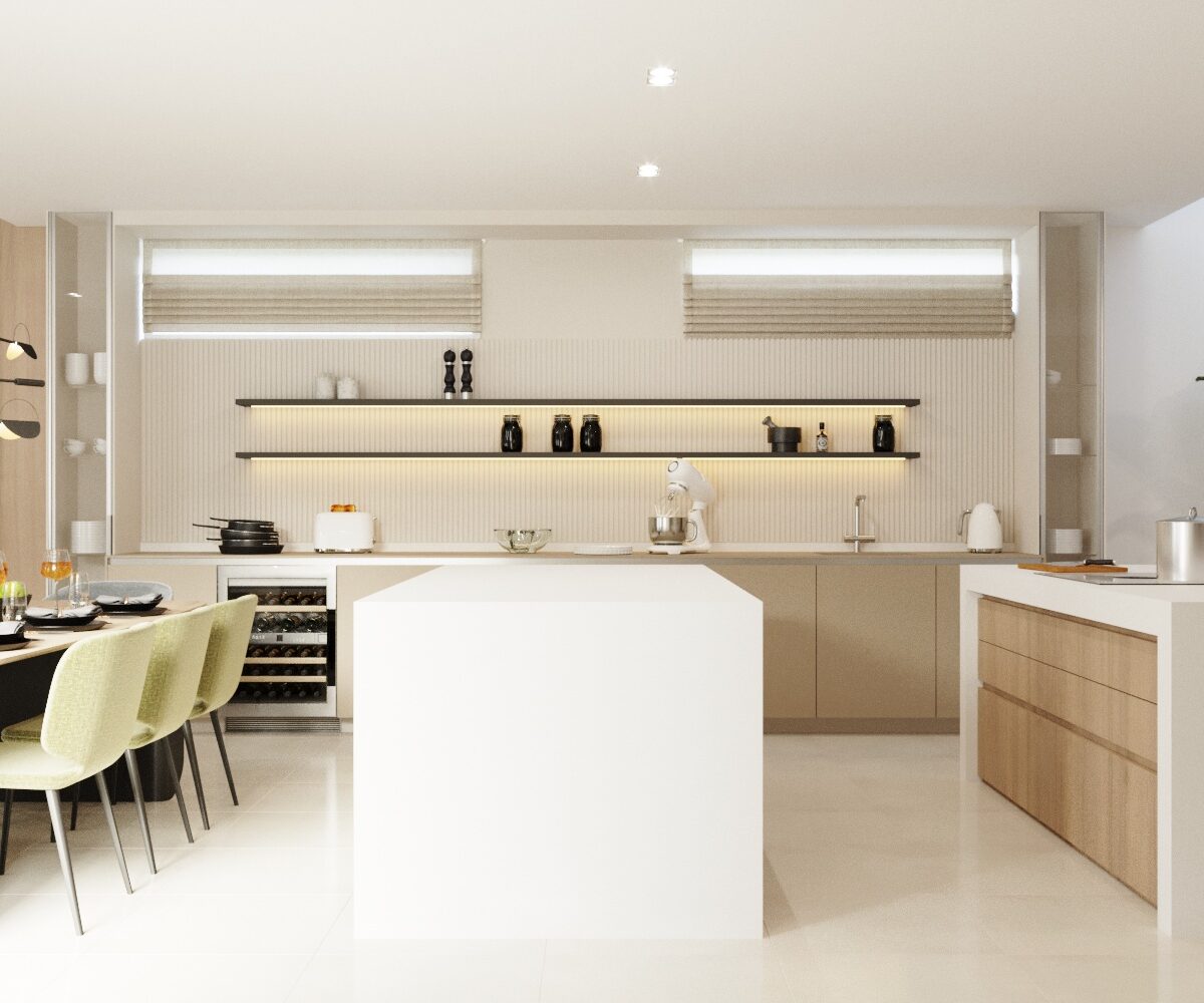 dizajn interiéru kuchyne