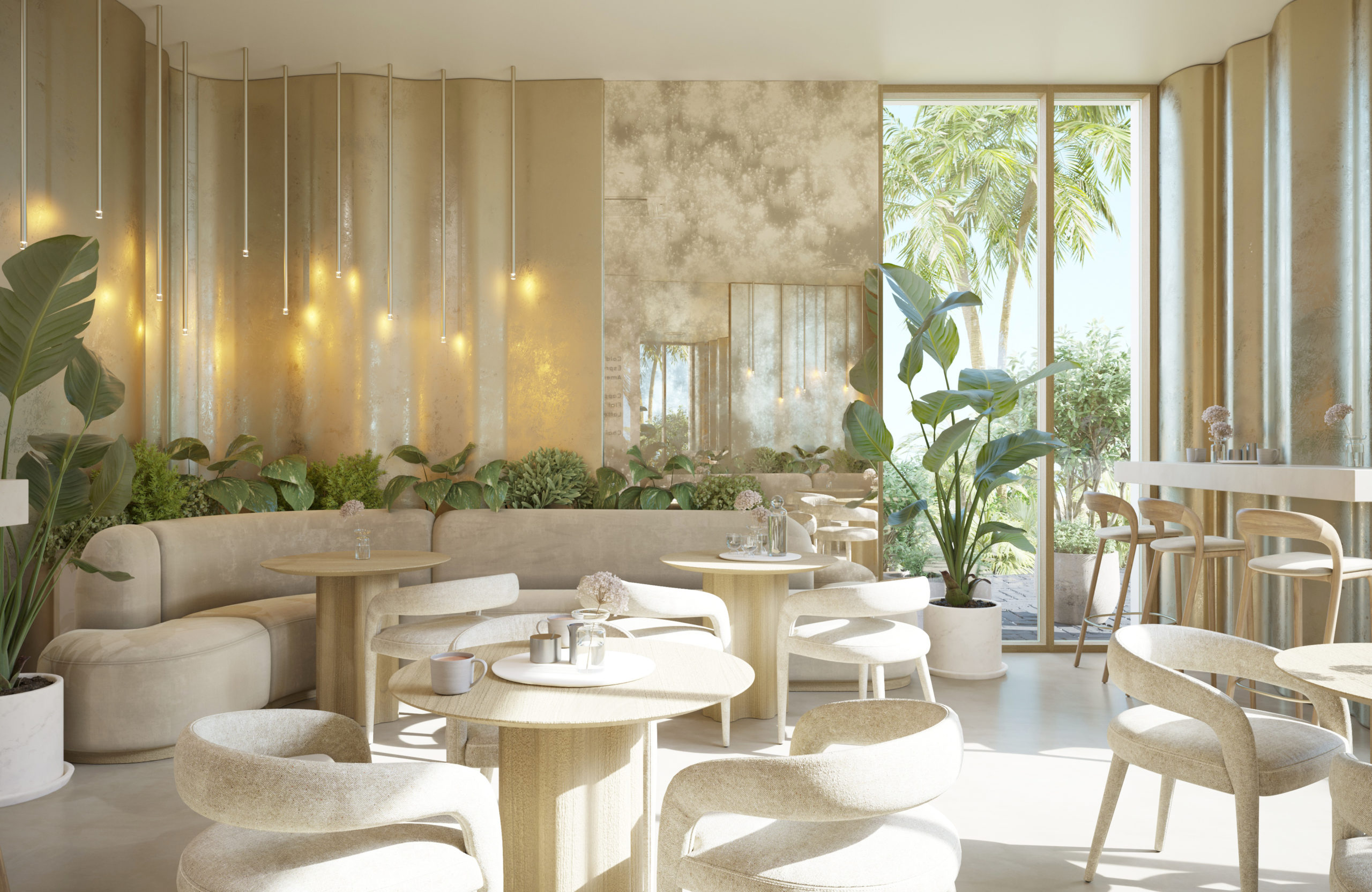 architekt pro zahranici, Dubai kavarna, Archideal