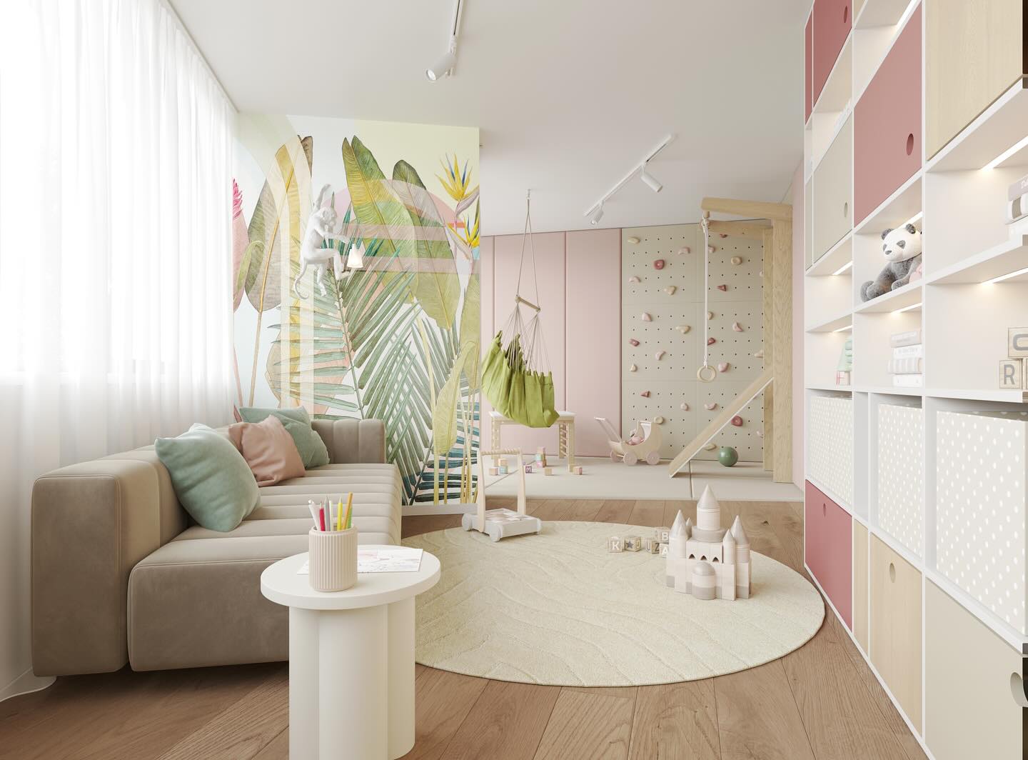 dětský pokoj interiérový design
