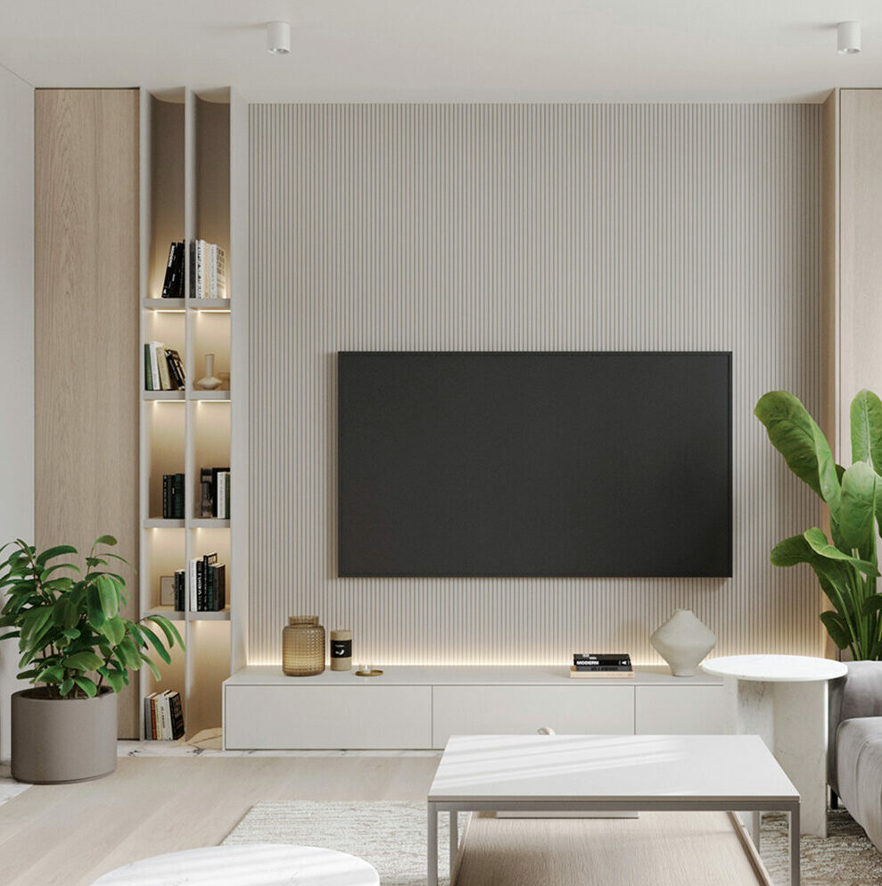 interierový design obývacího prostoru