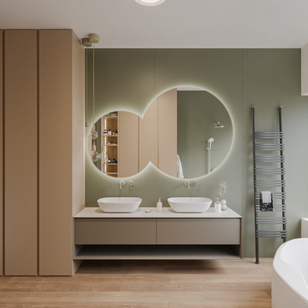 interierový design koupelne