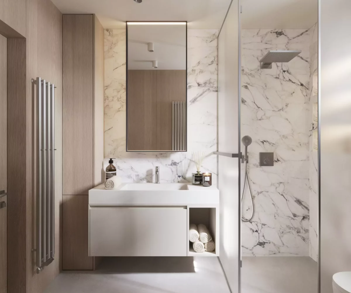 design luxusní koupelne