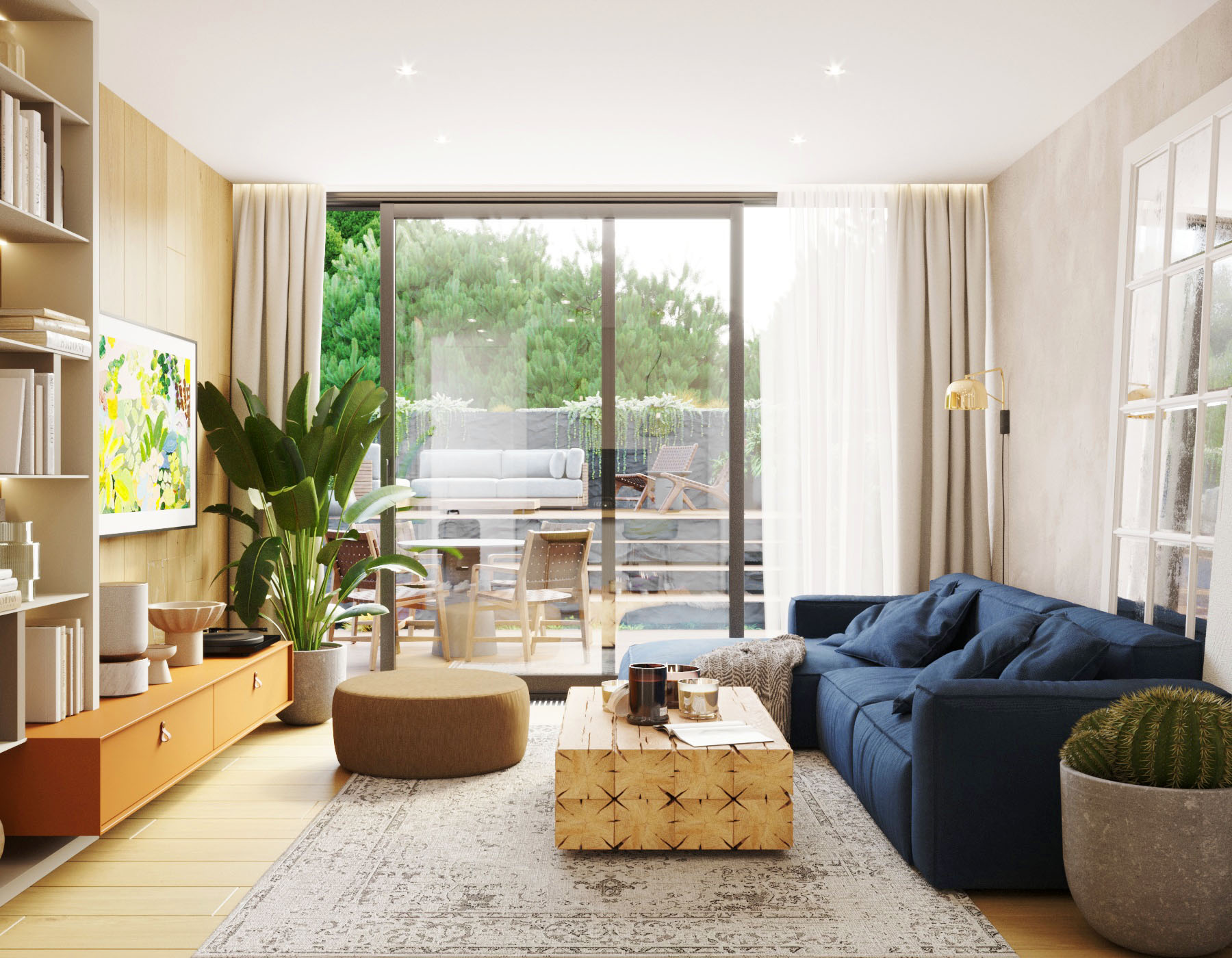 interierový design bungalov