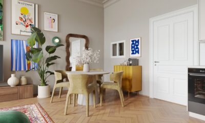 Airbnb Apartmán Praha, Pracovní Kout Detail