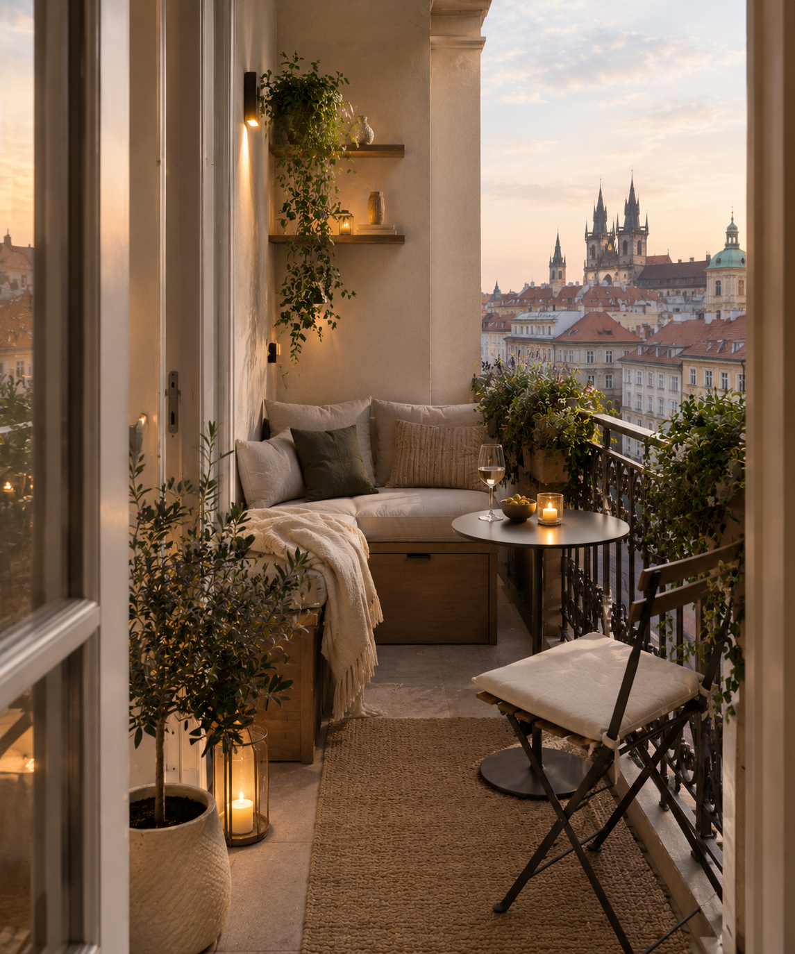 Návrh Balkónu Praha